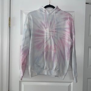Dreamsicle tie dye sweatshirt